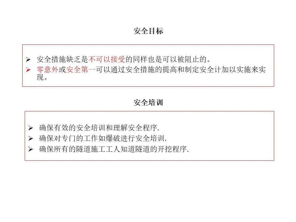 隧道施工安全教育培训(图2)