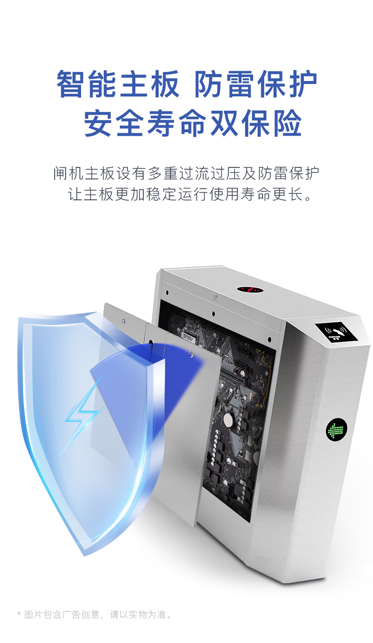 实名认证翼型通道闸机(图6)